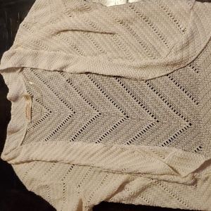Faded Glory white light weight cardigan
